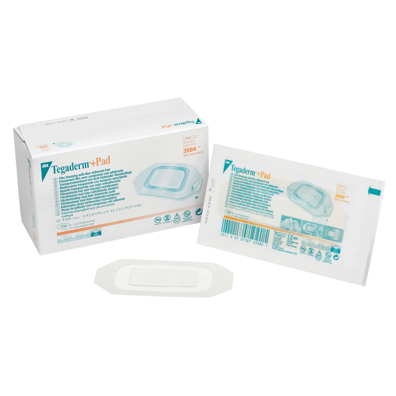 PANSEMENT TEGADERM+PAD ST 6X10CM