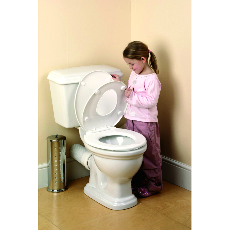 Abattant avec réducteur de toilettes