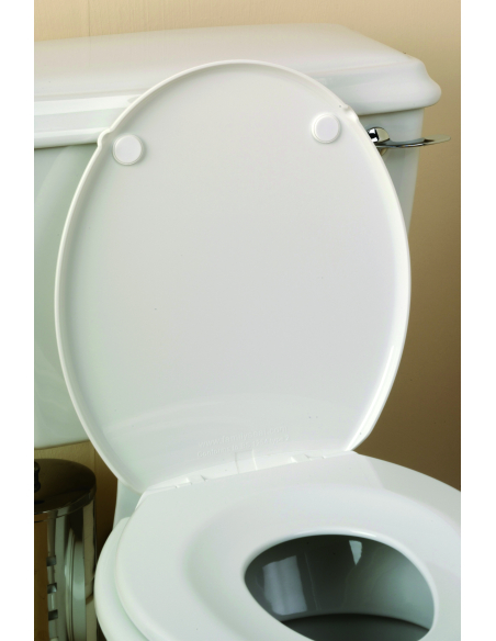 Abattant avec réducteur de toilettes