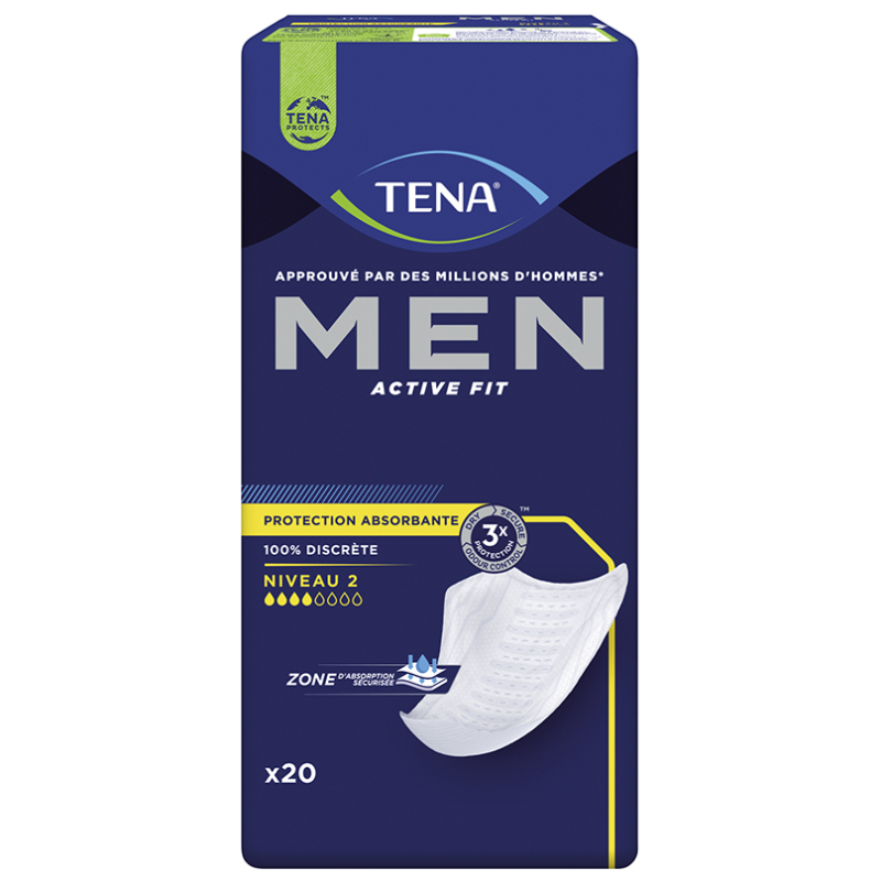 TENA MEN MEDIUM NIVEAU2 6X20U