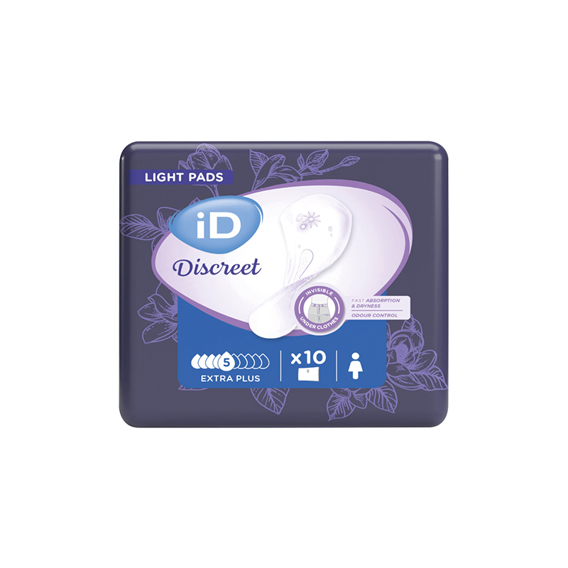 ID DISCREET LIGHT PADS WOMEN EXTRA+...