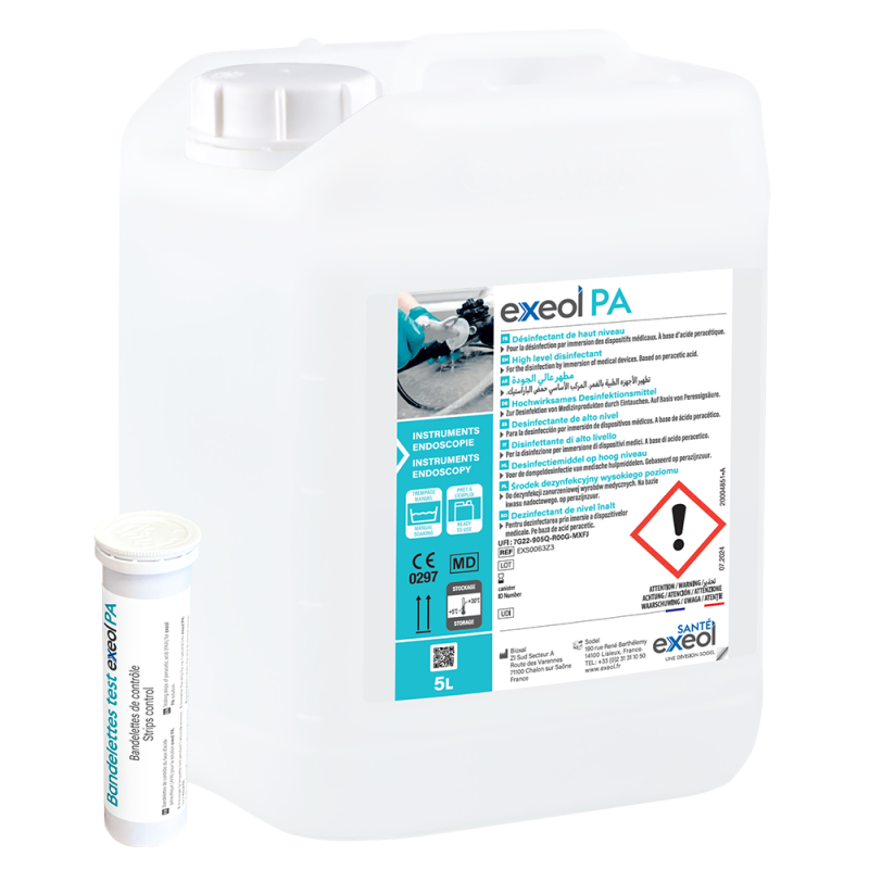 Bandelettes exeol strip PA, tube de 50