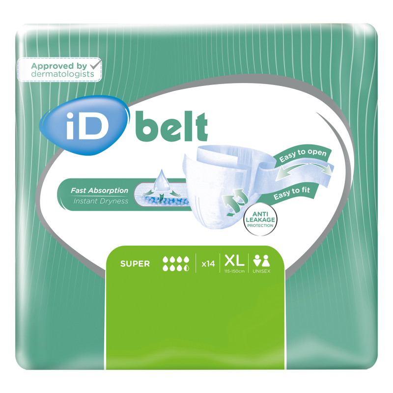 ID BELT X LARGE SUPER 4X14U