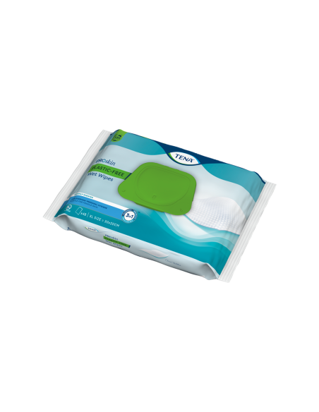 TENA Wet Wipes - sachet de 48