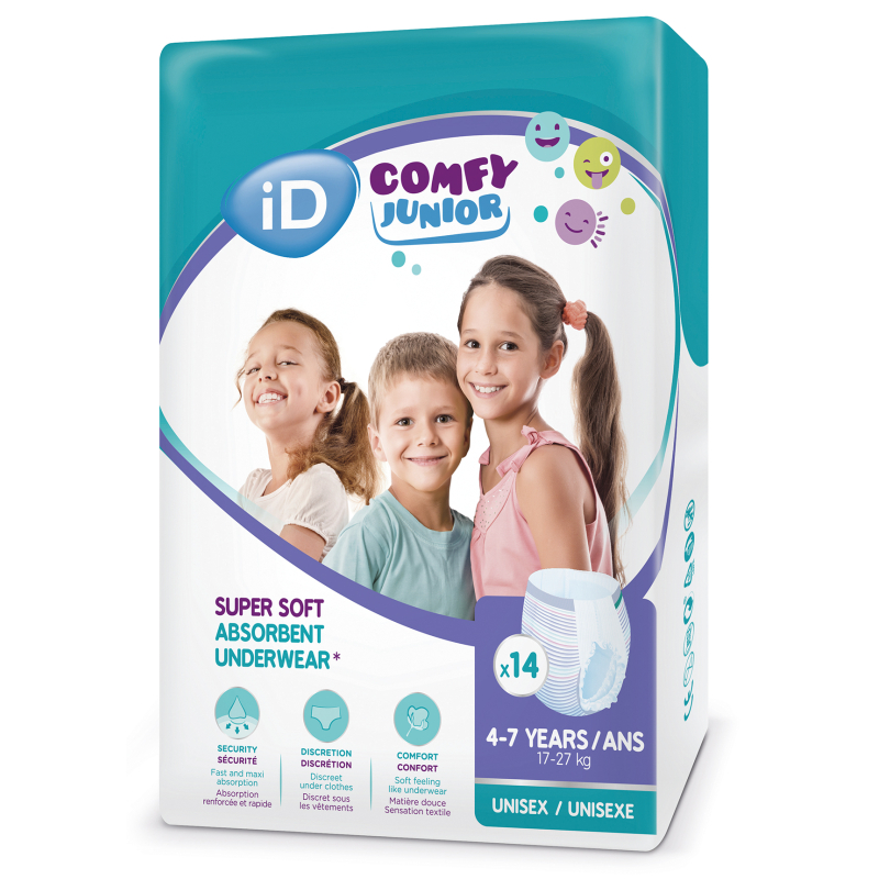 ID COMFY JUNIOR PANTS 4 - 7ANS 8X14U
