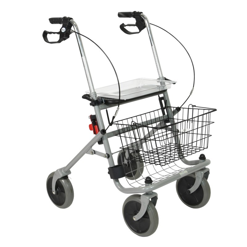 CRISTALLO - ROLLATOR 4 ROUES PLIANT...