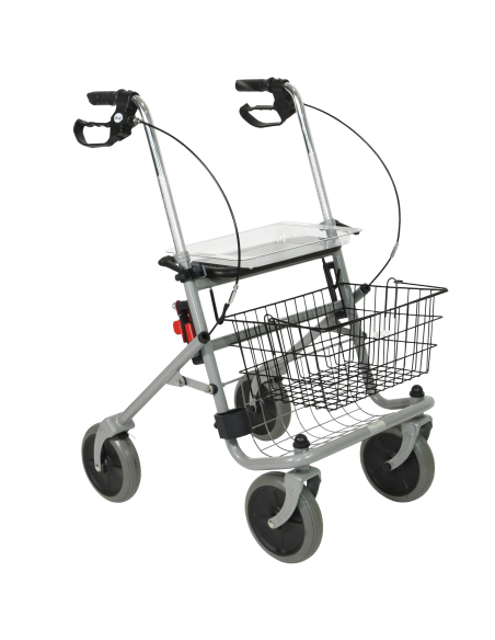 CRISTALLO - ROLLATOR 4 ROUES PLIANT (PAR 1)