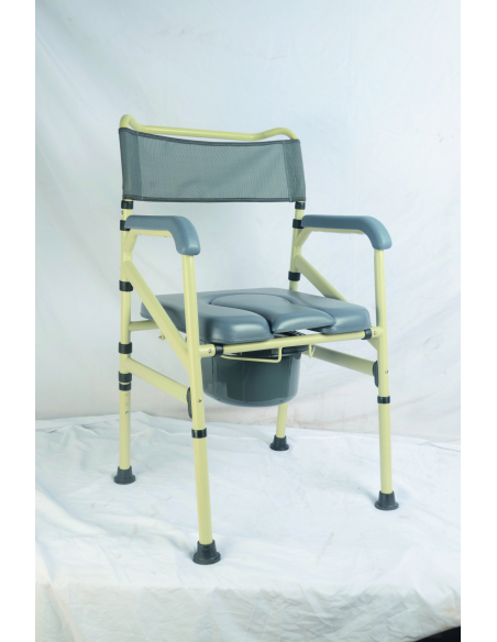 Fauteuil de toilettes pliant Sardaigne beige