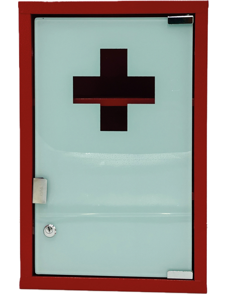 ARMOIRE PHARM METAL 1P 30X14X46CM