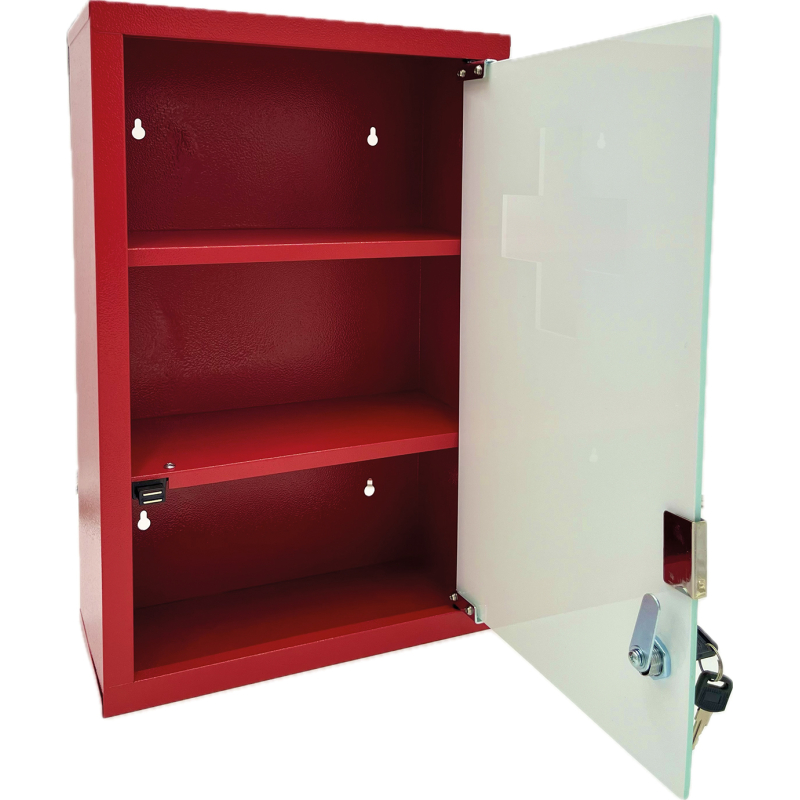 ARMOIRE PHARM METAL 1P 30X14X46CM