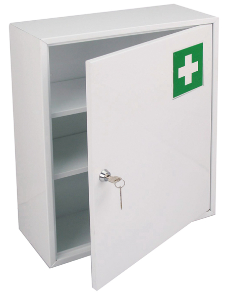ARMOIRE PHARM METAL 1P 36X15X45CM