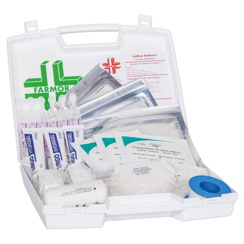 VALISE SECOURS BRULURE