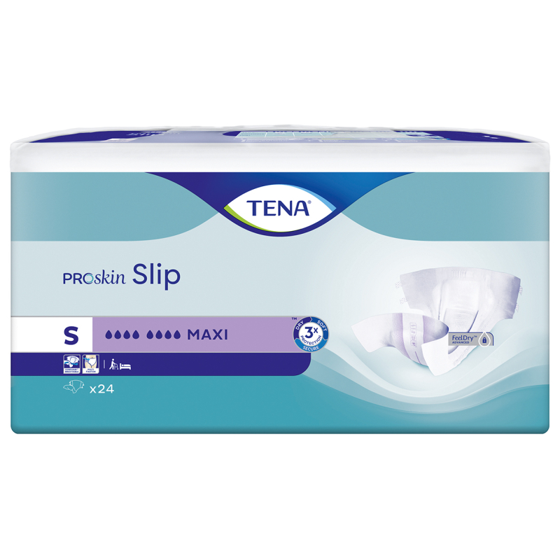TENA SLIP MAXI SMALL 3X24U