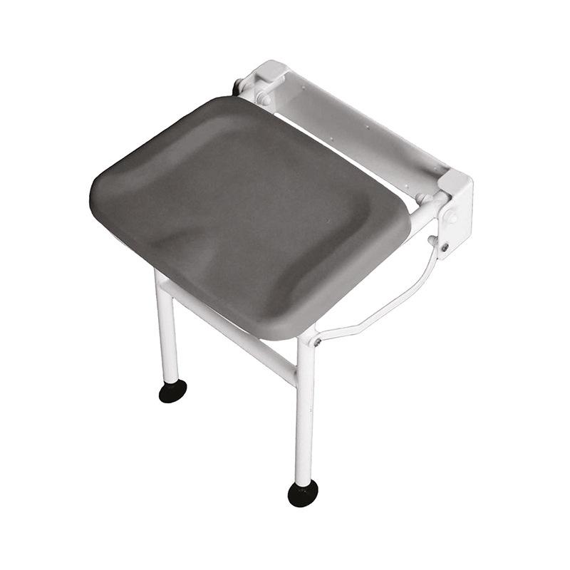 SIEGE DOUCHE REMBOURRE PIED SOLO GRIS