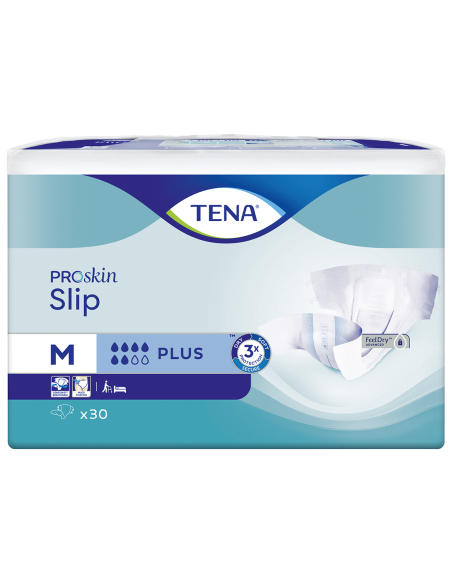 TENA SLIP PROSKIN PLUS MEDIUM 3X30U