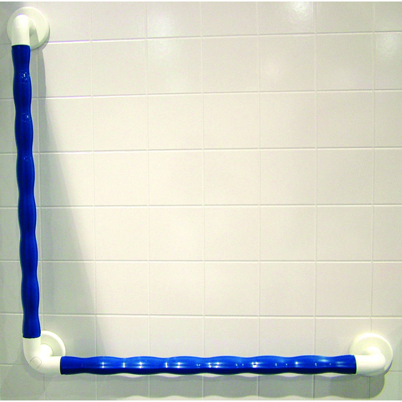Barre spécial douche Grip bleu