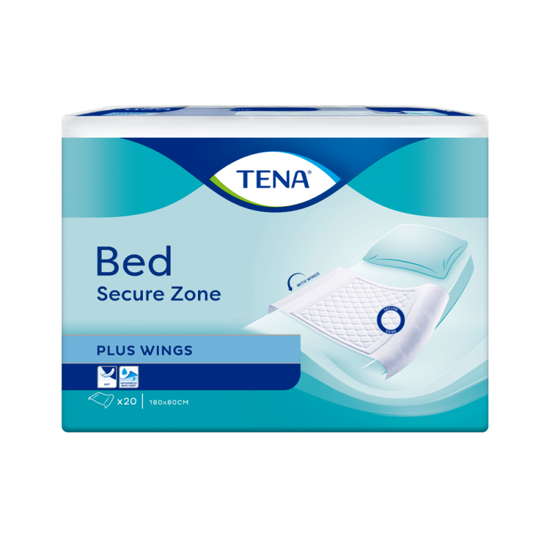 Alèse TENA Bed Plus Wings bordable 80...