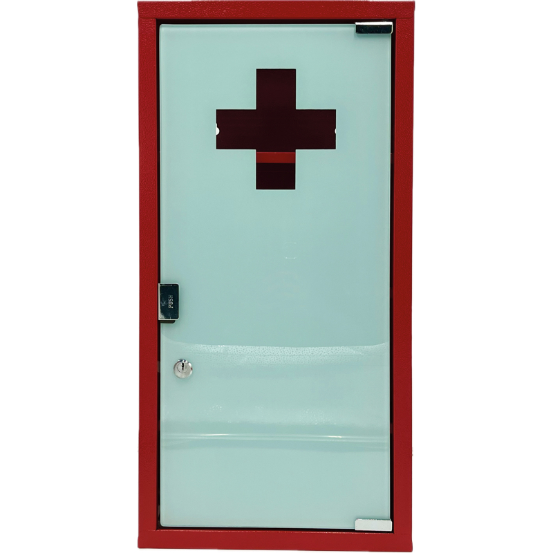 ARMOIRE PHARM METAL 1P 30X12X60CM