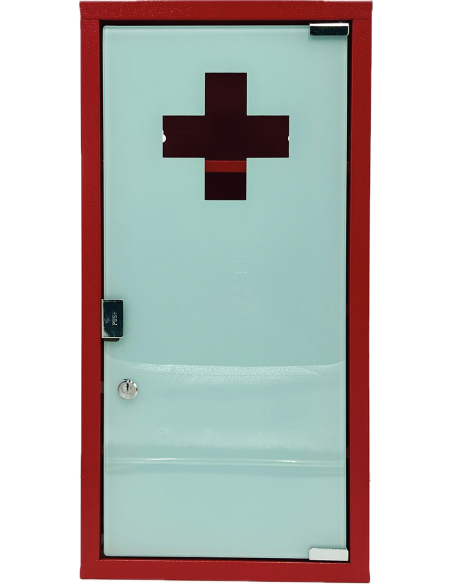 ARMOIRE PHARM METAL 1P 30X12X60CM