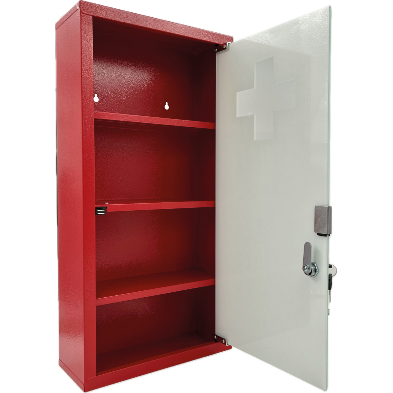 ARMOIRE PHARM METAL 1P 30X12X60CM