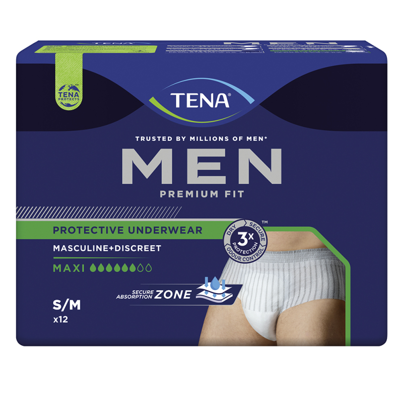 TENA MEN PREMIUM FIT MAXI TS/M 4X12U