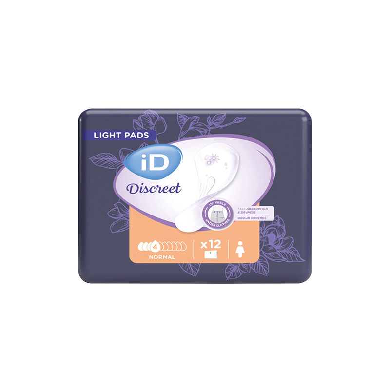 ID DISCREET LIGHT PADS WOMEN NORMAL...