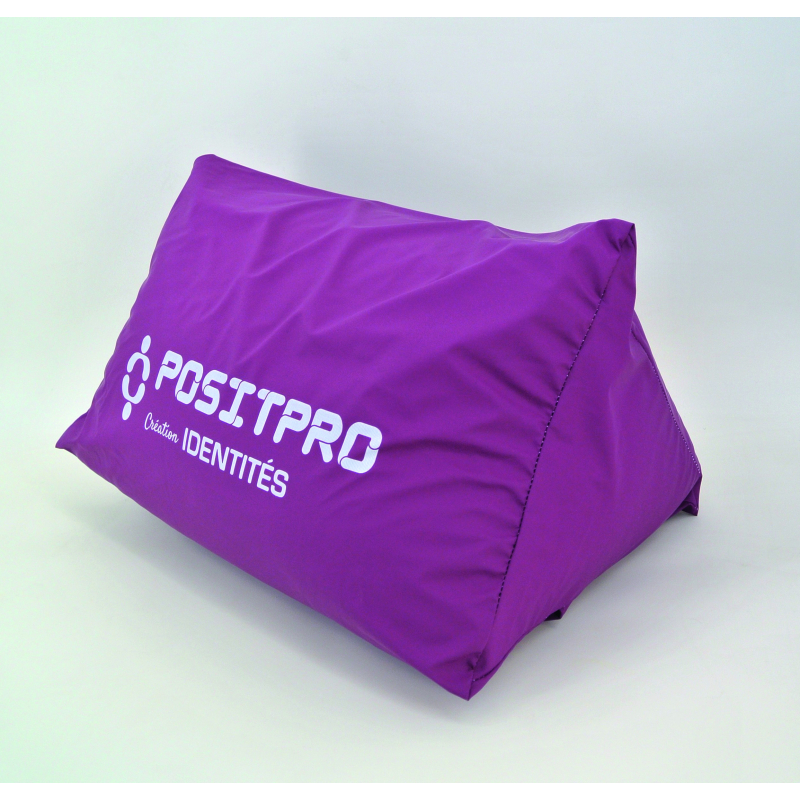 Coussin triangulaire PositPro aubergine