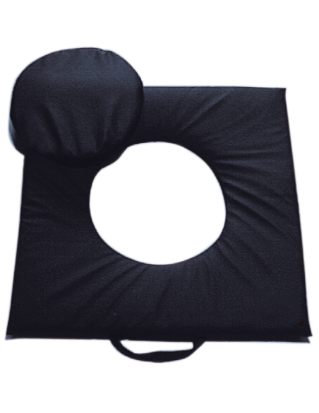 Coussin POLYFORM® P311C 45 x 43 x 2,5 cm avec 1 housse POLYMAILLE®