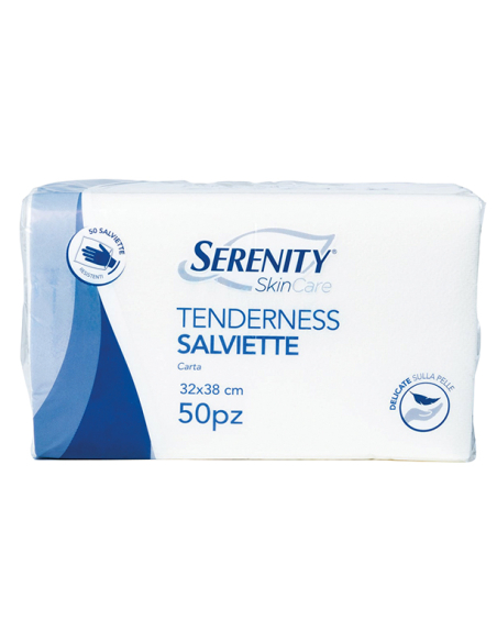 CARRE SOIN GAUFRE 55GR 20X50U SERENITY CARE