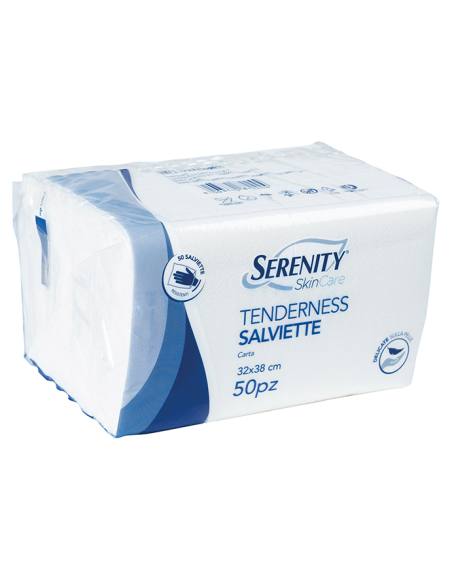 CARRE SOIN GAUFRE 55GR 20X50U SERENITY CARE