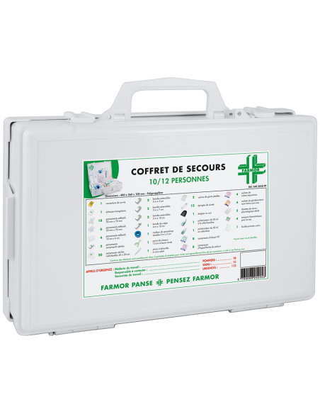 COFFRET SECOURS 10/12 PERS