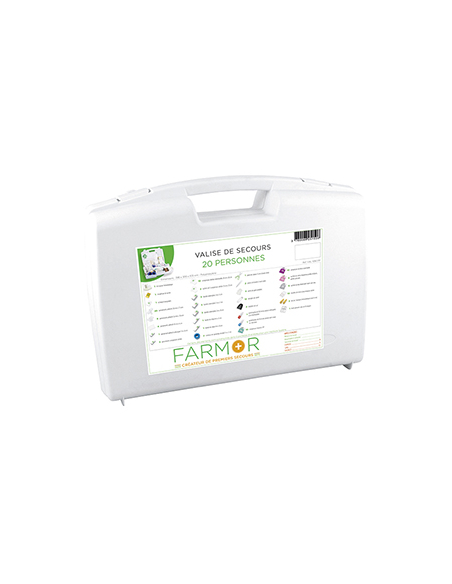 VALISE SECOURS MULTIRISQUE 20 PERS