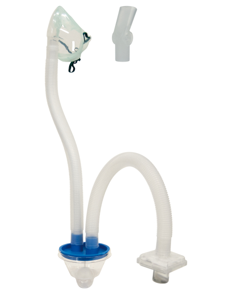 Carton de 5 kits de nébulisation pour aérosolthérapie ultrasonique ventilée modèle adulte/adolescent