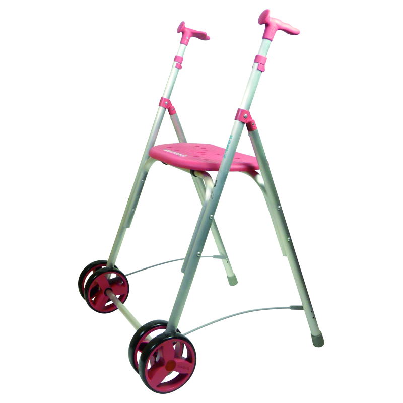Rollator 2 roues Kamaleon corail