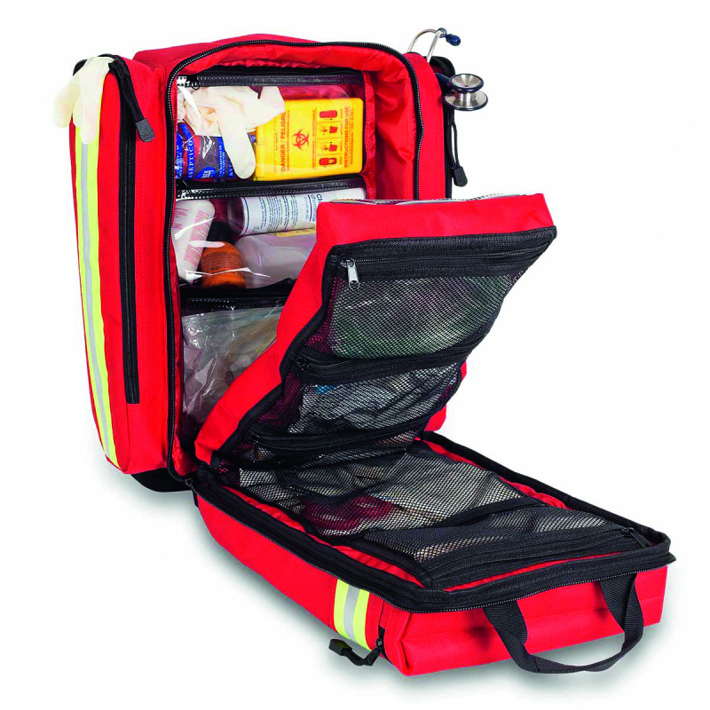 Sac à dos d'urgence EMERGENCY'S Rouge