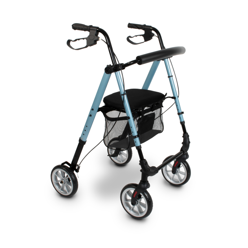 BOSTON - ROLLATOR 4 ROUES (ROUGE)