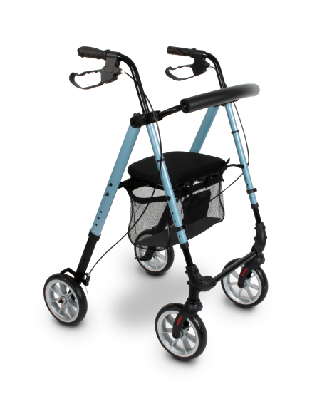 BOSTON - ROLLATOR 4 ROUES (BLEU)