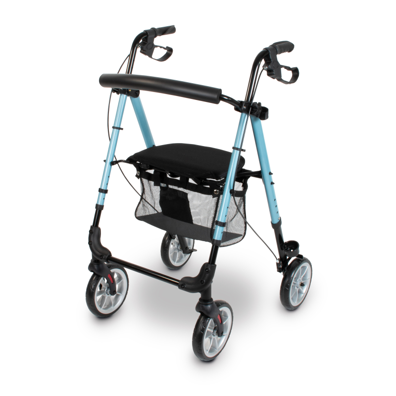BOSTON - ROLLATOR 4 ROUES (BLEU)