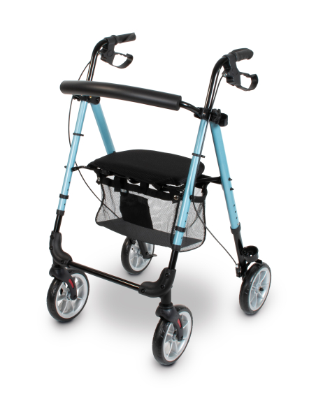 BOSTON - ROLLATOR 4 ROUES (BLEU)
