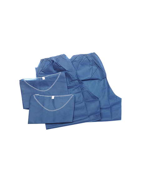 PYJAMA BLOC 3 POCHES TS BLEU