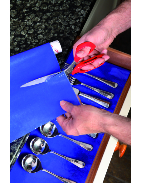Rouleau Dycem 20 cm x 9 m bleu