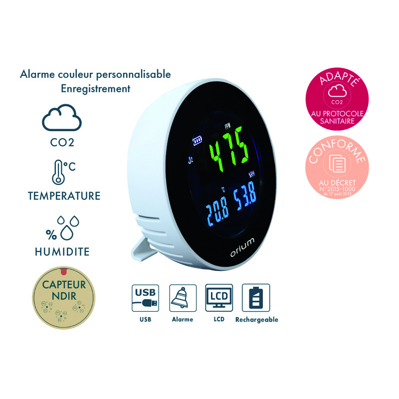 Capteur de CO2 Quaelis 16