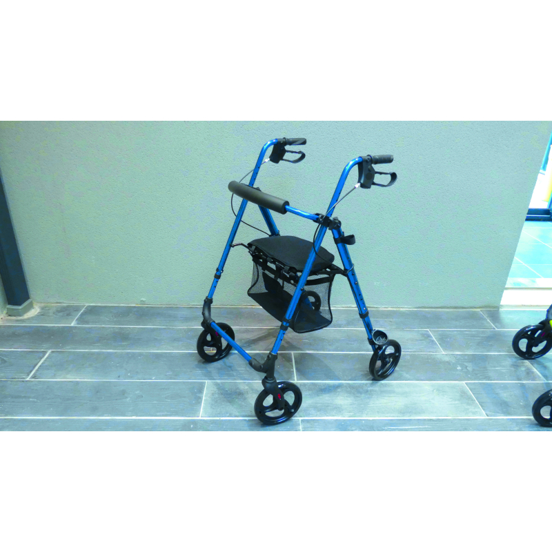 Rollator Neo Fashion bleu électrique