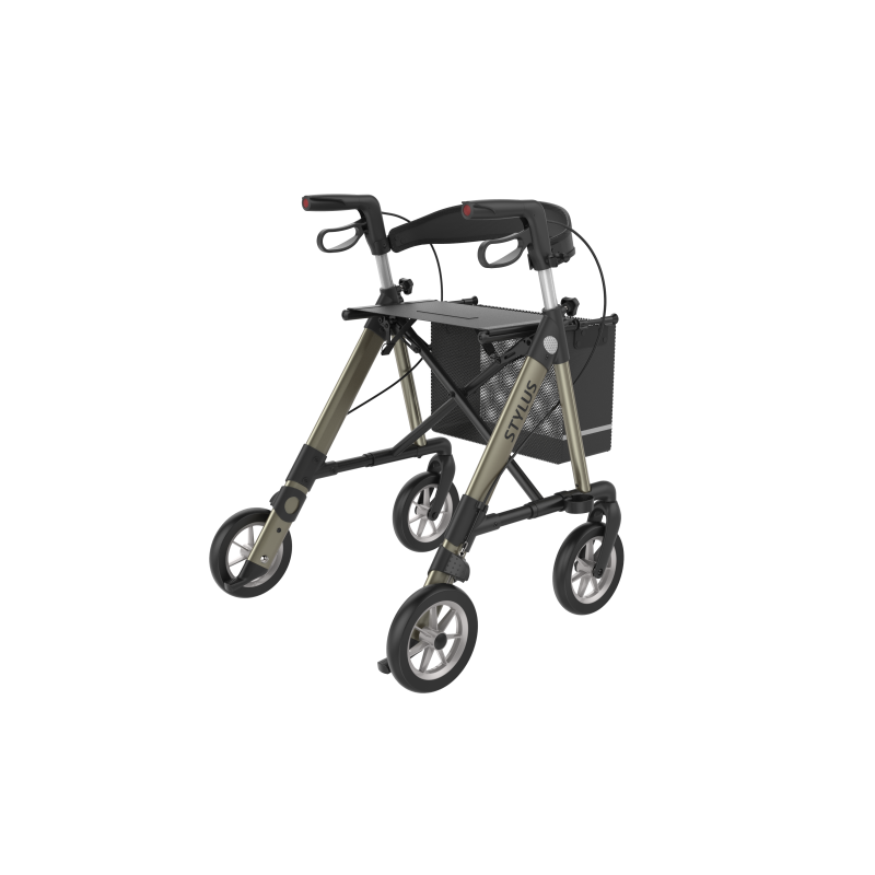 ROLLATOR STYLUS ROUGE L