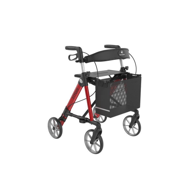 ROLLATOR STYLUS ROUGE L