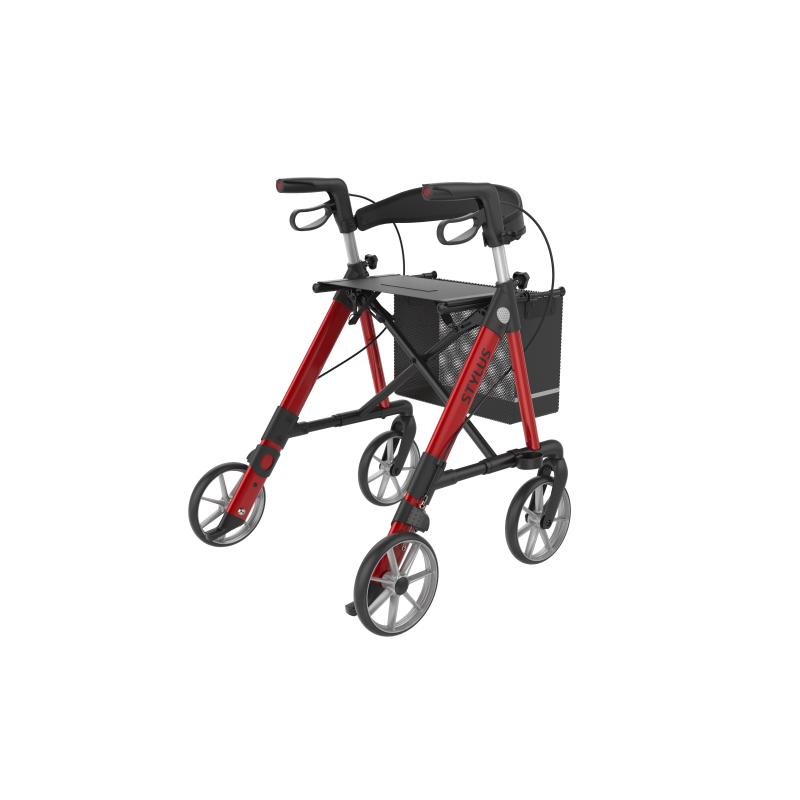 ROLLATOR STYLUS ROUGE L