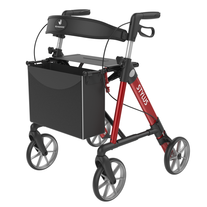 ROLLATOR STYLUS ROUGE L