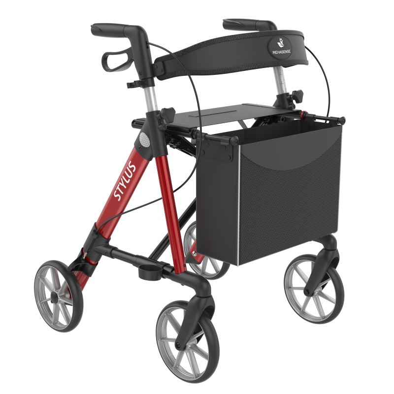 ROLLATOR STYLUS ROUGE L