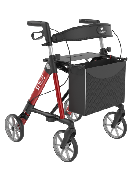 ROLLATOR STYLUS ROUGE L