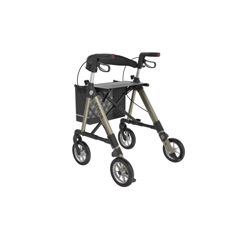 ROLLATOR STYLUS ROUGE M
